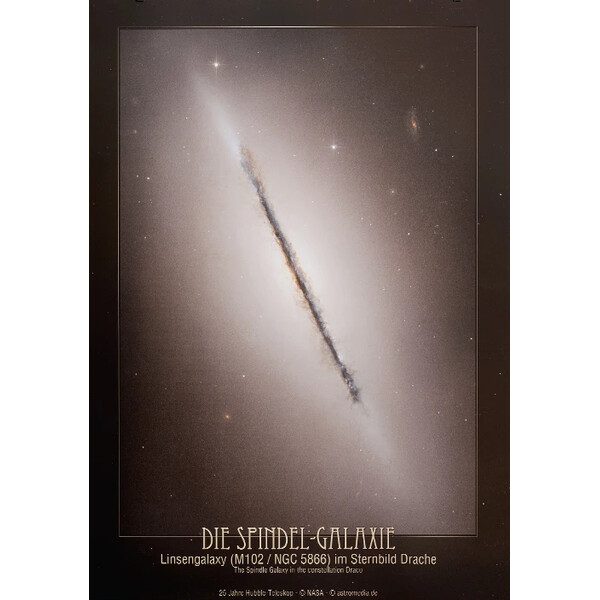 AstroMedia Poster Galaxen Spindeln