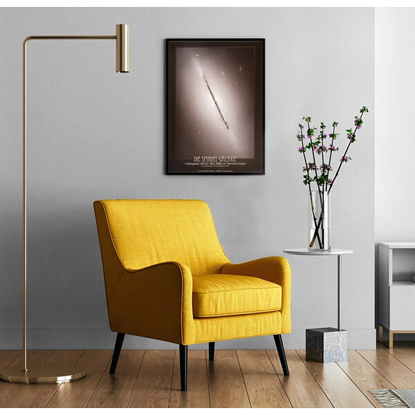 AstroMedia Poster Galaxen Spindeln