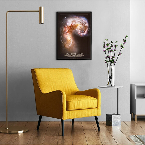 AstroMedia Poster Antenngalaxerna
