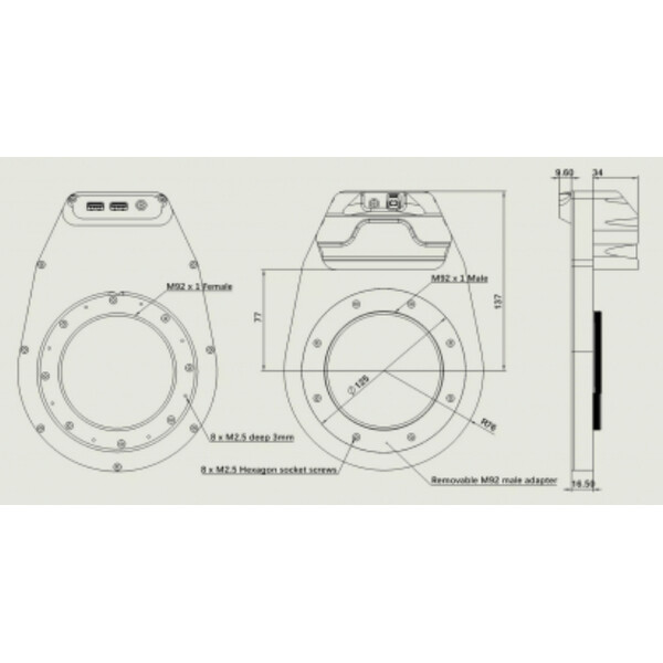 Artesky Vandrare Rotator PRO M92