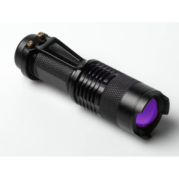 AstroMedia Astroficklampa Zoom-lampa med svart ljus