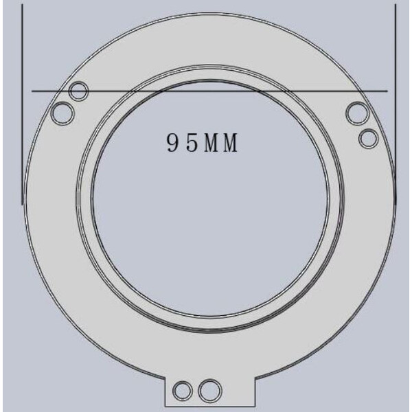 Artesky Adapter Skywatcher för 2" UltraLight V3 OAZ