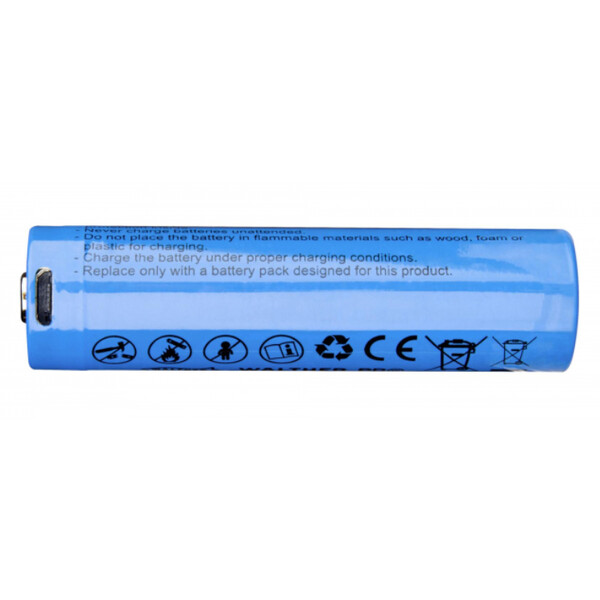 Walther 2600 mAh Li-Ion-batteri med laddningsuttag för Micro-USB