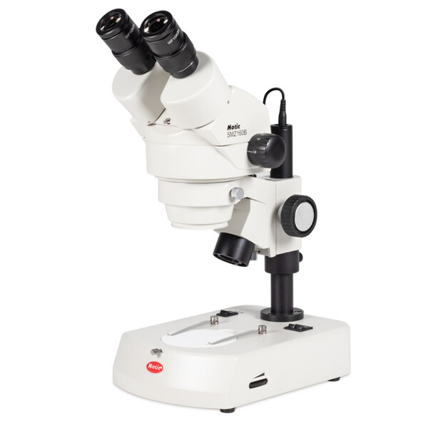 Motic Zoom-stereomikroskop Stereo Zoom Mikroskop SMZ-160, LED, 0,75x-4,5x
