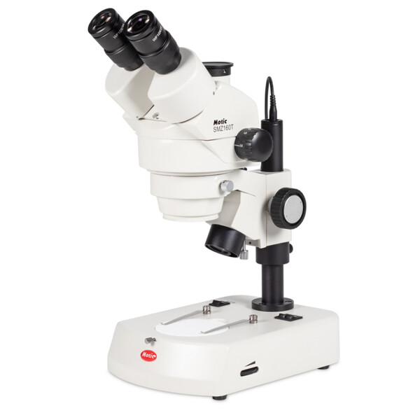Motic Zoom-stereomikroskop Stereo Zoom Mikroskop SMZ-160, LED, 0,75x-4,5x
