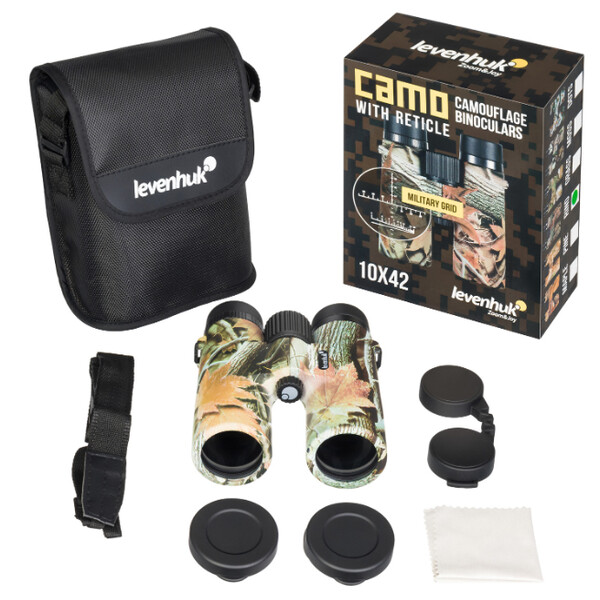 Levenhuk Kikare 10x42 Camo Rind