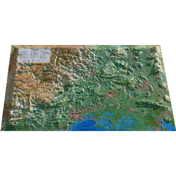 3Dmap Regionkarta Le Gard