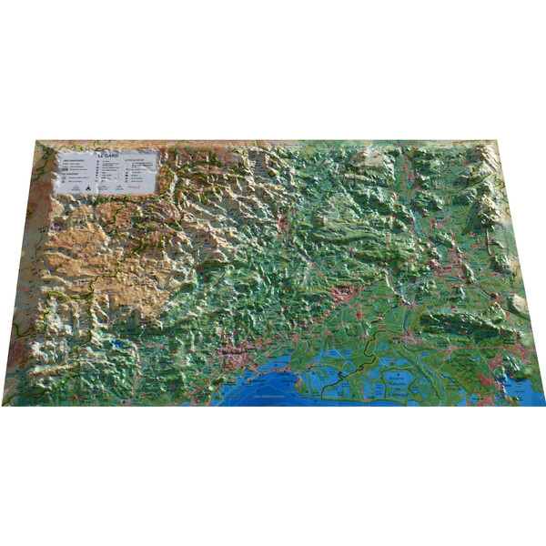 3Dmap Regionkarta Le Gard