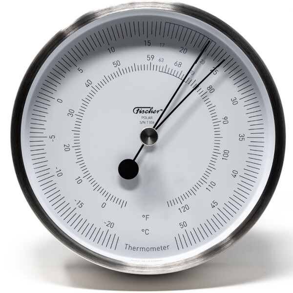 Fischer Väderstation POLAR termometer