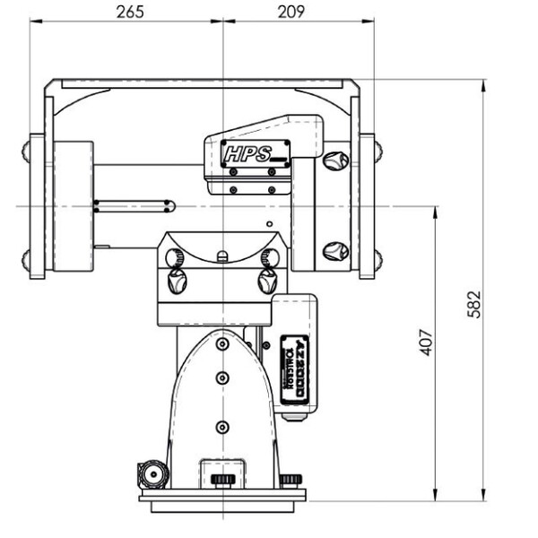 10 Micron Montering AZ 2000 HPS Combi DT