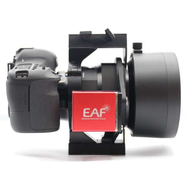 Wega Telescopes EAF-motormonteringssats med klämma, skena och sökarsko för Sigma Art 105 mm-objektiv