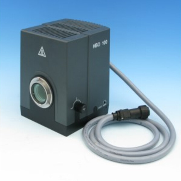 ZEISS HBO 100-armatur, självjusterande med lamphållare och kollektor