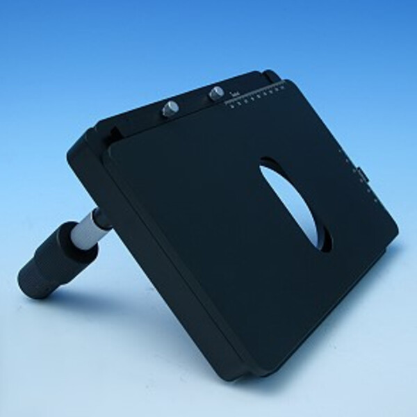ZEISS Korsbord 75x50 L ergon. fast drivning, med hårdanodiserad beläggning