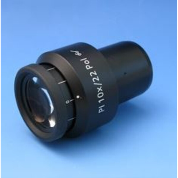 ZEISS Okular PL 10x/22 Br. foc. POL, riktmedelsplatta