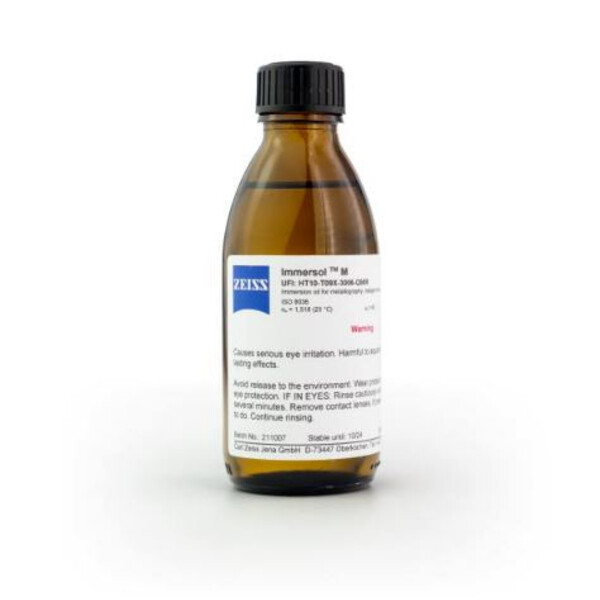 ZEISS Immersionsolja Immersol M, flaska 100 ml