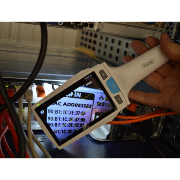 Vision Engineering Lupp CAMß digital handhållen förstoringsapparat, 4x-20x, LED, uppladdningsbart batteri