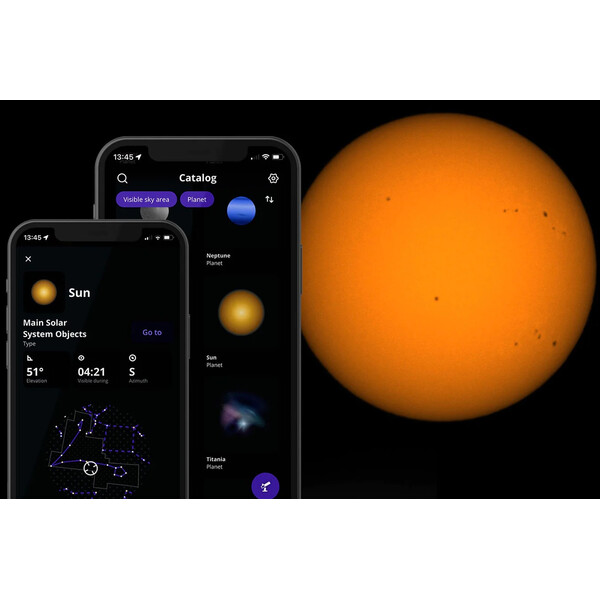 Unistellar Solfilter Smart Solar Filter für Odyssey/Odyssey Pro