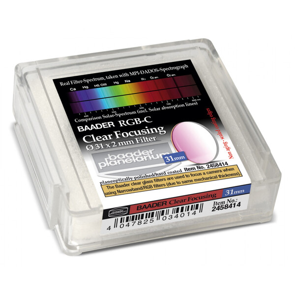 Baader Filter Klarglas 31 mm