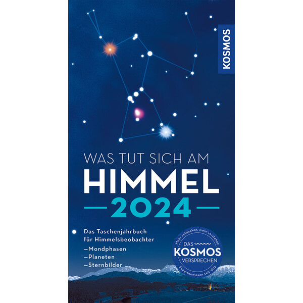 Kosmos Verlag Årsbok Was tut sich am Himmel 2024