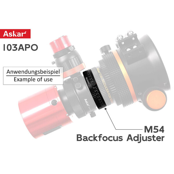 Askar Förlängningshylsa Adapter M54/M48 16-20mm