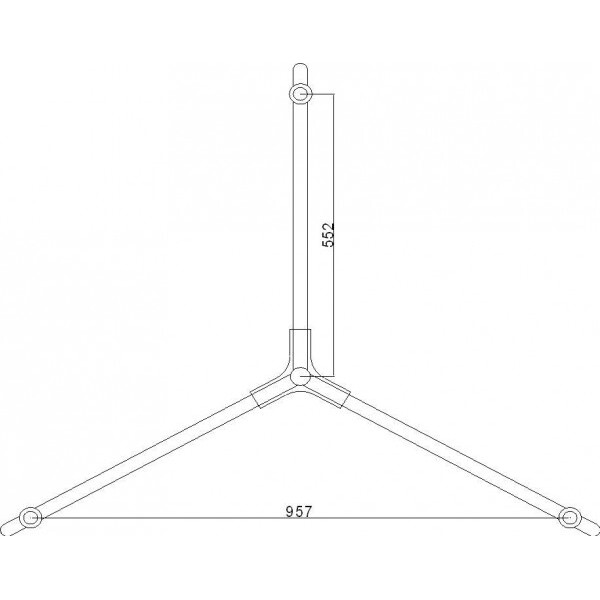 Berlebach Uni 800 stativvagn
