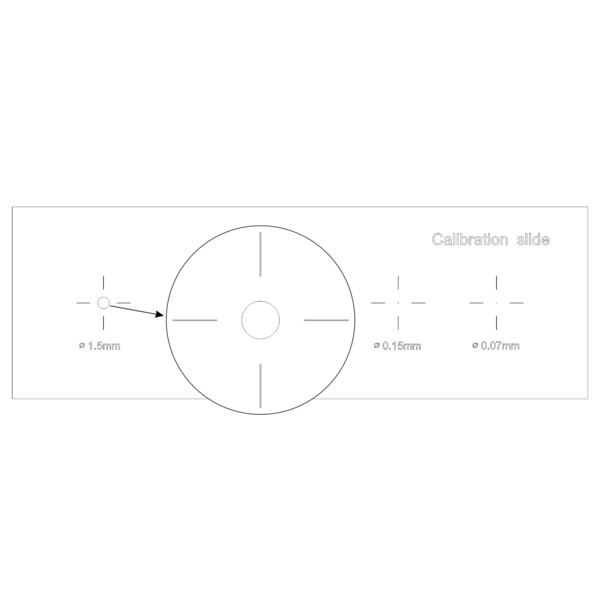 MAGUS Objektglas för Kalibrering CS5