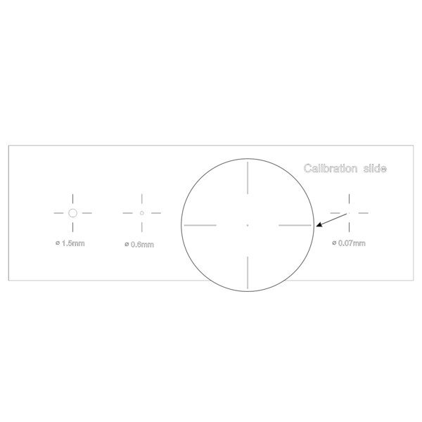 MAGUS Objektglas för Kalibrering CS5