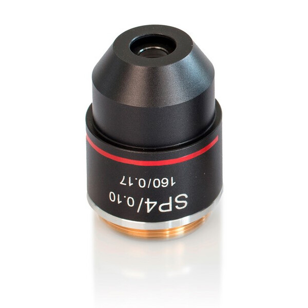 Kern Objektiv, OBB-A1562, e-plan, achro, 4x/0,1, w.d. 14,5mm, svampskydd