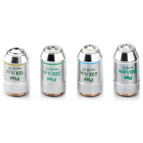 Kern Mikroskop OBN 159, PH, 1,25 Kondensor, oändligt, platt, 4x-100x, Dl, 3W LED