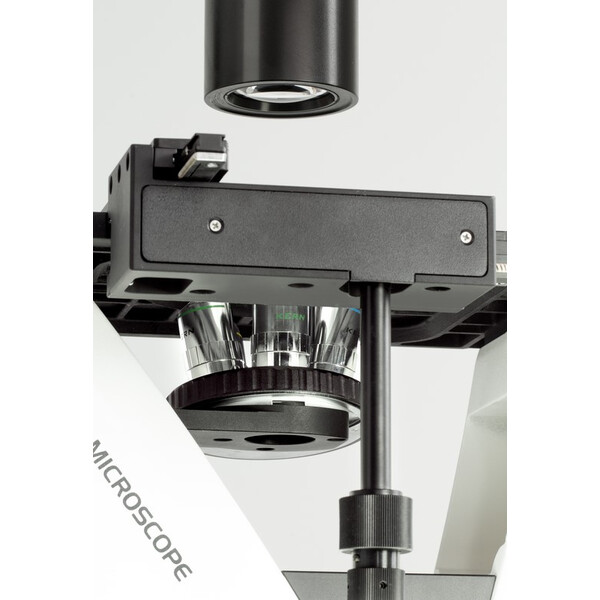 Kern Invert mikroskop OCM 168, FL, PH, trino, N.A.0,3 kondensor fast, 10x-40x, 5W LED, Al/Dl