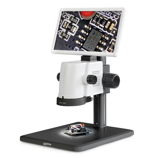 Kern Mikroskop OIV 345, Digital, 0,7x-4,5x, LED, aluminium, HDMI