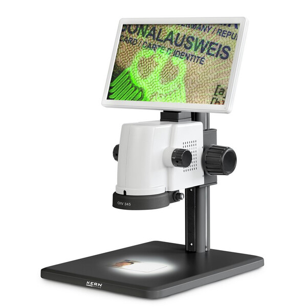 Kern Mikroskop OIV 345, Digital, 0,7x-4,5x, LED, aluminium, HDMI