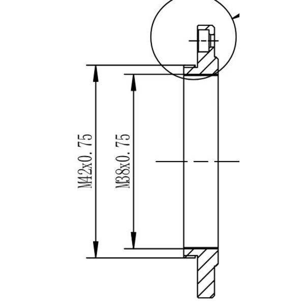 Omegon 12.5mm Adaptor veTEC / ATR3