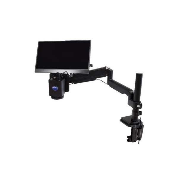 Optika Mikroskop IS-4K3, zoom opt. 1x-18x, autofokus, 8 MP, 4K Ultra HD, pantografstativ, 15,6