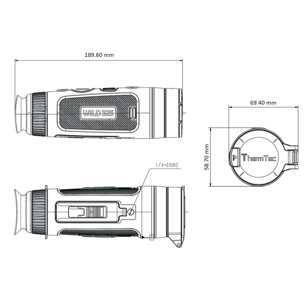 ThermTec Värmekamera Wild 325