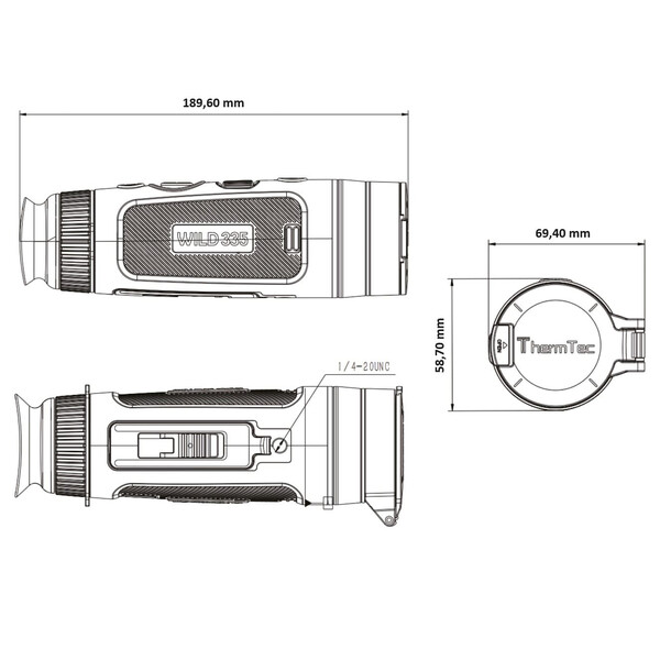 ThermTec Värmekamera Wild 335