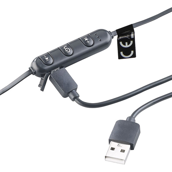Omegon Bluetooth Stereo InEar-hörlurar med magnet, Bluetooth 5.0