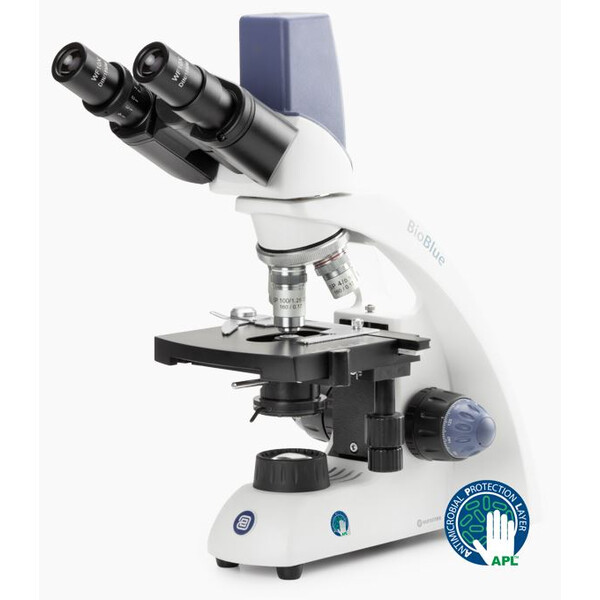 Euromex Mikroskop BioBlue, BB.4263-T, bino, Tablet SMP, 4/10/S40/S60x, mechcanical stage,1 W NeoLED