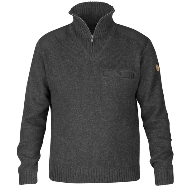 Fjällräven Koster Sweater M, 030 Mörkgrå, XXL