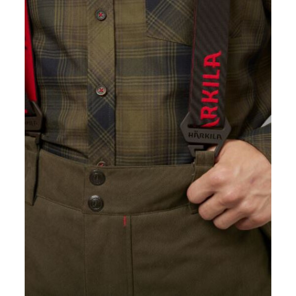 Härkila Driven Hunter HWS Isolerade byxor, Willow green, storlek 52