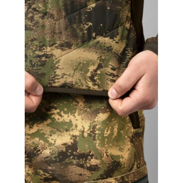 Härkila uppvärmd väst Camo, AXIS MSP®Forest green , storlek S