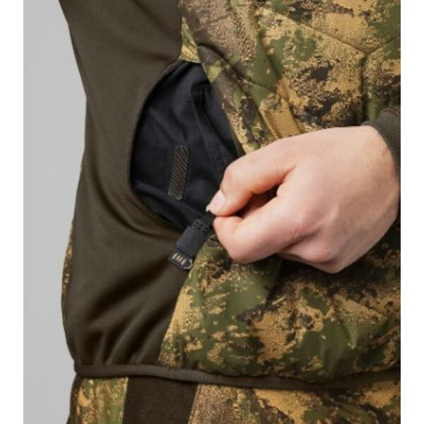 Härkila uppvärmd väst Camo, AXIS MSP®Forest green , storlek S
