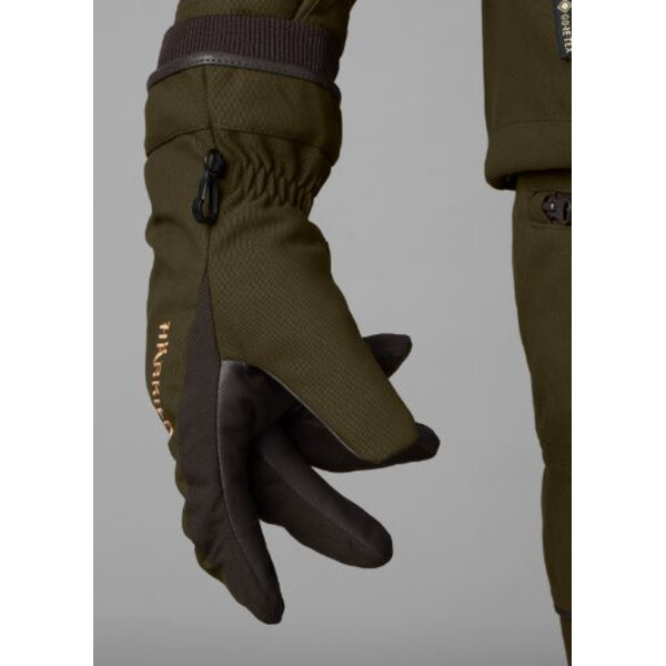 Härkila Pro Hunter GTX-handskar, Willow green/Shadow brown, storlek L