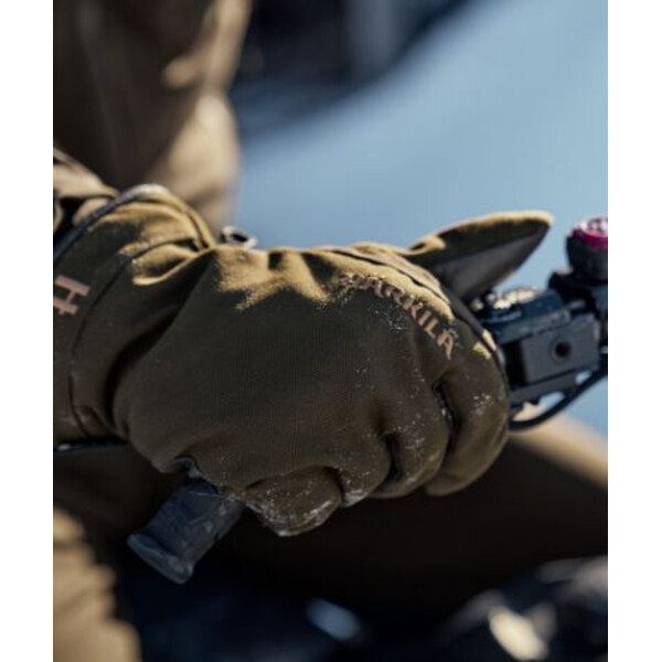Härkila Pro Hunter GTX-handskar, Willow green/Shadow brown, storlek L