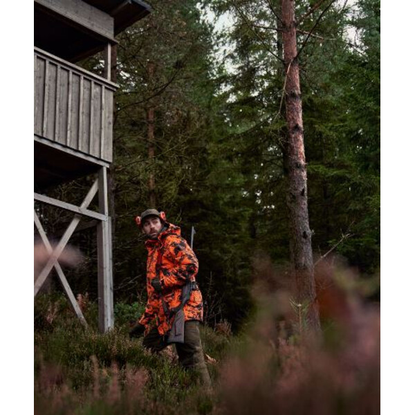 Härkila Wildboar Pro HWS Isolerad jacka, AXIS PRO® Orange Blaze, storlek 48