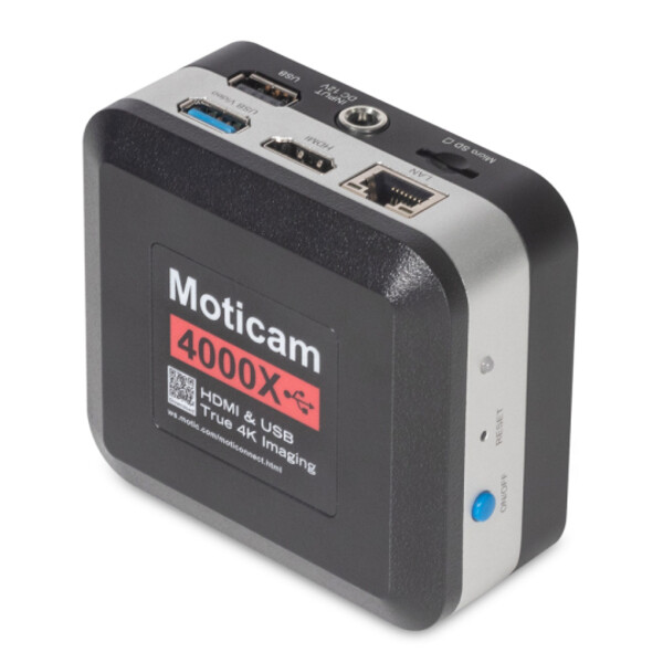 Motic kamera 4000X, färg, 8MP, CMOS, 1/2,8, WiFi & USB, 1,45 µm