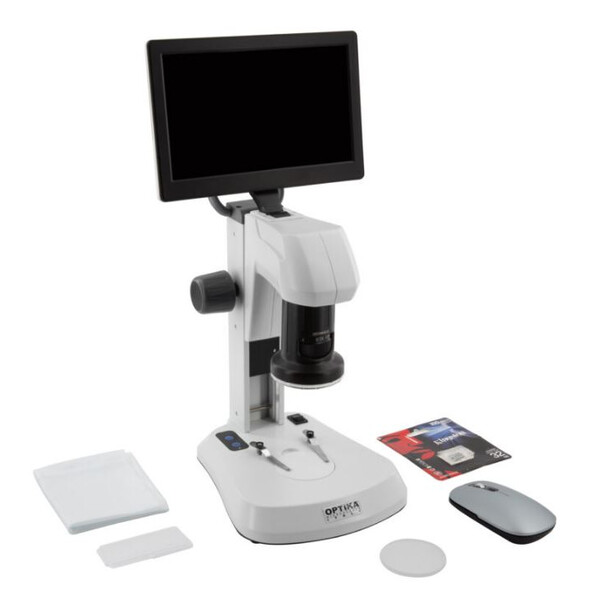Optika, Mikroskop, SFX-85V, Digital Zoom, 9" monitor, 8x-54x, LED, infallande och Transmitterat ljus