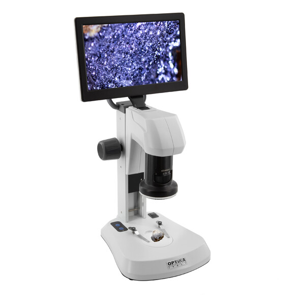 Optika , Mikroskop, SFX-85V, Digital Zoom, 9" monitor, 8x-54x, LED, infallande och Transmitterat ljus