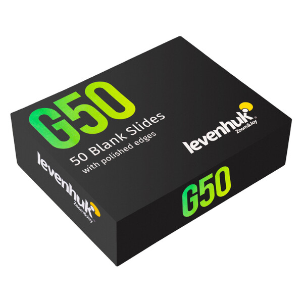 Levenhuk Objektglas G50 50 stycken