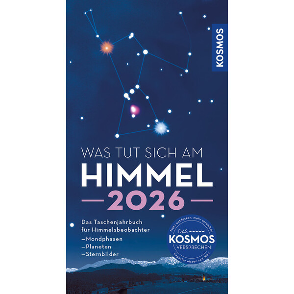 Kosmos Verlag Årsbok Was tut sich am Himmel 2026